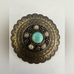 *Rare* Vintage Antique Gone With the Wind Brooch Pin 1940's Book Piece Lux Soap